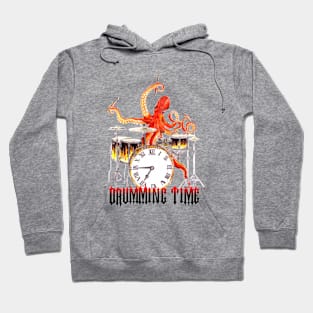 Octopus drumming Hoodie